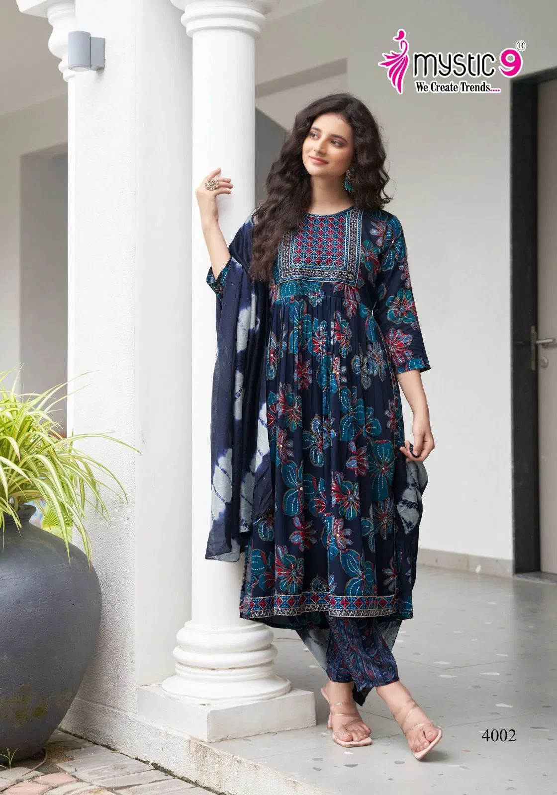 Black Beauty Vol 4 By Mystic 9 Rayon Printed Kurti With Bottom Dupatta Suppliers In India